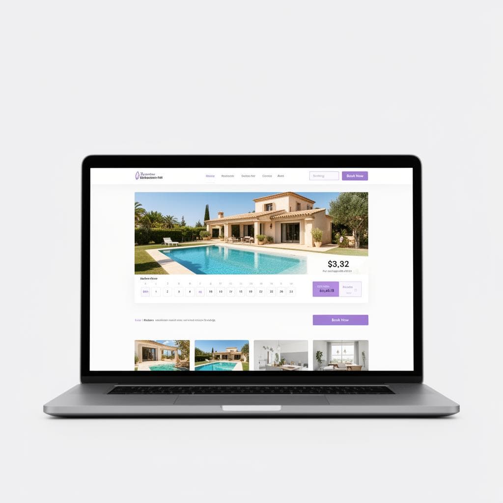 Direct booking website preview built with Resify
